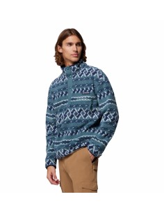 2098461 HELVETIA II PRINTED HALF SNAP FLEECE