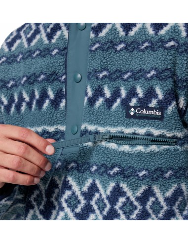 2098461 HELVETIA II PRINTED HALF SNAP FLEECE