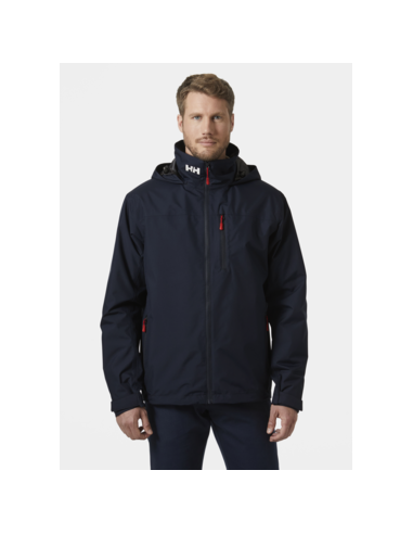 34442 CREW HOODED MIDLAYER JACKET